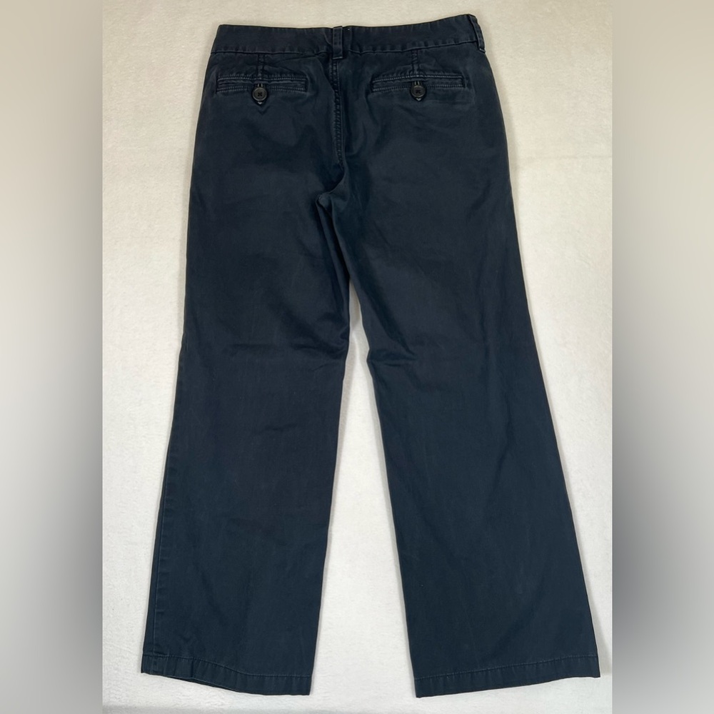 BANANA REPUBLIC Women’s Low Rise Cropped Chino Navy‎ 0 Cotton Business Casual - Picture 2 of 11